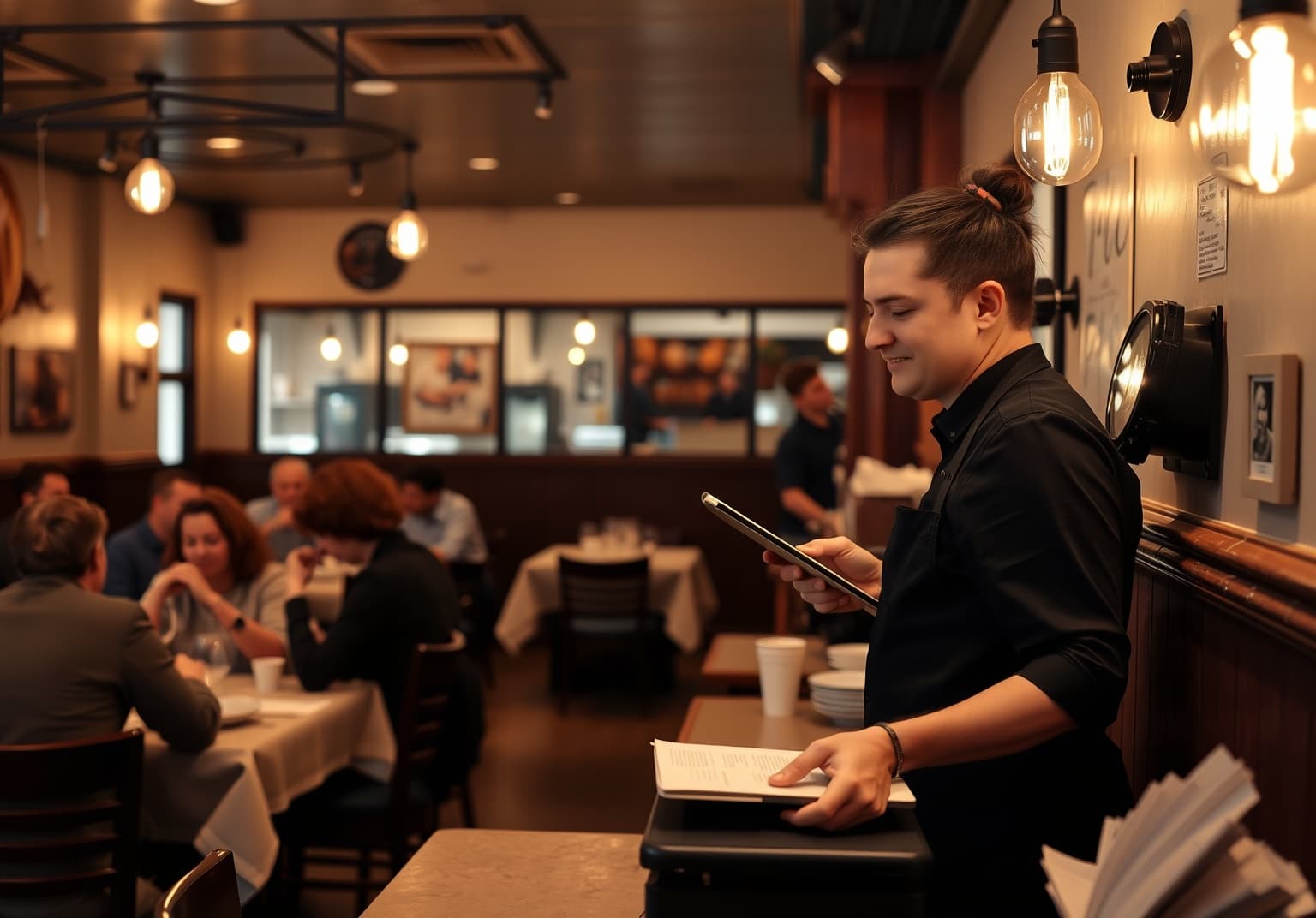restaurants team using ShiftDeck on the job